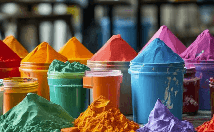 （粉狀涂料消泡劑應(yīng)用場景）